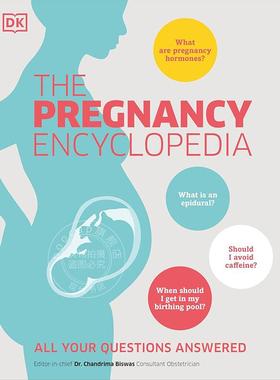 现货 怀孕百科全书 DK出版社 英文原版 The Pregnancy Encyclopedia: All Your Questions Answered