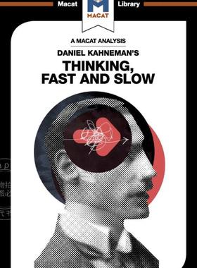 预订 按需印刷 丹尼尔·卡尼曼的思想快慢分析An Analysis of Daniel Kahneman's Thinking  Fast and Slow