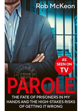 现货 假释 Rob McKeon 人物传记 英文原版 Parole