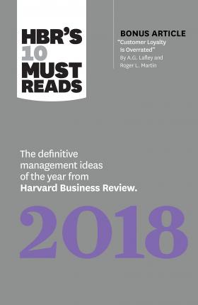 现货 哈佛商业评论年度管理思维 英文原版 HBR'S 10 MUST READS 2018 中图