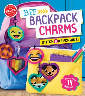 现货 Klutz Bff Backpack Charms 英文原版 背包挂件手工书 进口儿童书