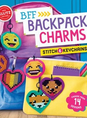 现货 Klutz Bff Backpack Charms 英文原版 背包挂件手工书 进口儿童书