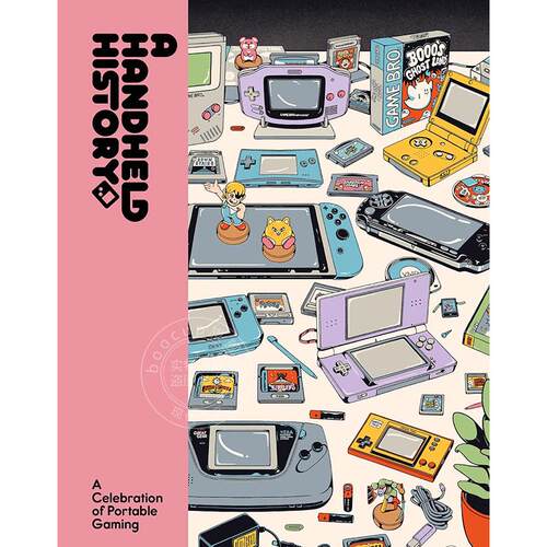 现货 掌上游戏机的历史 四十年以来的掌上游戏记忆 任天堂 Game & Watch 红白机 Game Boy  英文原版 A Handheld History