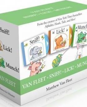 现货 Van Fleet Sniff! Lick! Munch!: Sniff!; Lick!; Munch! (Boxed Set)