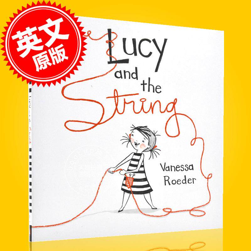 现货 露西和绳子 儿童绘本 3-5岁 精装 Vanessa Roeder 英文原版 Lucy and the String