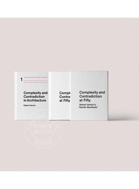 预售 五十年的复杂性和矛盾性 Complexity and Contradiction at Fifty 建筑画册 英文原版 Robert Venturi