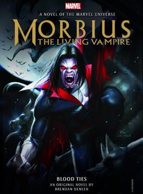 现货 暗夜男爵莫比亚斯 漫威小说 蜘蛛侠宇宙 英文原版 Morbius: The Living Vampire - Blood Ties Titan Comic 精装
