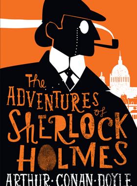 现货 福尔摩斯探案集：冒险史英文原版The Adventures of Sherlock Holmes柯南道尔世界经典侦探推理小说书蓝思1020L 9-12岁