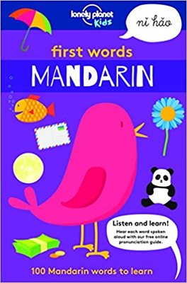 孤独星球 100个中文词 英文原版 First Words Mandarin 中文学习启蒙绘本 发音指南