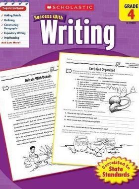 现货 Scholastic Success with Writing, Grade 4 第四级 写作