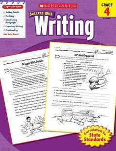 现货 Scholastic Success with Writing, Grade 4 第四级 写作