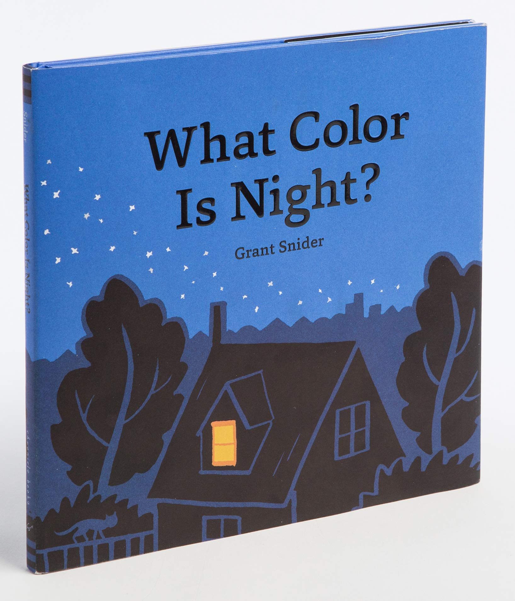 现货 夜晚是什么颜色的? 幼儿英语启蒙绘本 英文原版 What Color Is Night? 0-4岁儿童认知 Grant Snider 亲子睡前阅读 精装