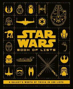 现货 星球大战：清单之书 英文原版 Star Wars: Book of Lists 100个清单汇集了星系里有趣的琐事