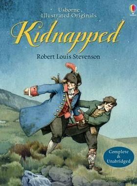 现货 尤斯伯恩 插画故事系列 绑架  Usborne Illustrated Originals Kidnapped 文学经典 儿童英语课外读物