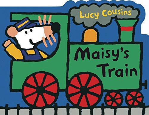 现货 小鼠波波开火车 儿童英语启蒙纸板书 英文原版 Maisy's Train 2-5岁 进口童书 亲子互动宝宝幼儿睡前故事书卡通绘本