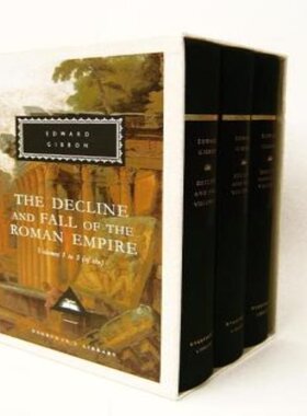 预售 罗马帝国衰亡史精装版1-3卷英文原版The Decline and Fall of the Roman Empire爱德华·吉本 Edward Gibbon 欧洲史学巨著