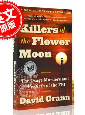 现货 花月杀手 英文原版 Killers of the Flower Moon 大卫·格恩 David Grann 迷失Z城作者 犯罪探案小说 同名电影原作