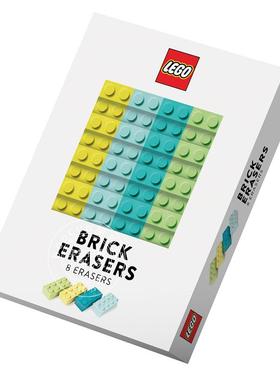 现货 乐高 砖橡皮 LEGO Brick Erasers 英文原版 趣味礼品