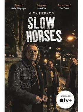 现货 流人 间谍小说 电视剧封面版 同名电视剧原著小说 Mick Herron Slough House系列 英文原版 Slow Horses 2024比尔盖茨书单