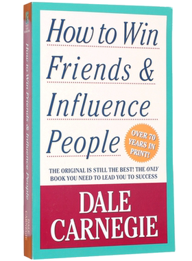 现货 人性的弱点 英文原版 How to Win Friends and Influence People 戴尔 卡耐基 Dale Carnegie 社交技巧 人际沟通