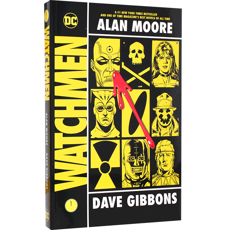 现货 守望者 漫画小说 Watchmen 英文原版 DC英雄漫画书 英国漫画家艾伦摩尔 Alan Moore 插画师 Dave Gibbons