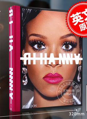 现货 蕾哈娜 Rihanna 蕾哈娜写真自传 经典版 流行天后 1050张照片 双面可移动海报 9本别册 Phaidon出版