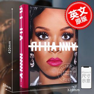 9本别册 蕾哈娜写真自传 流行天后 1050张照片 版 Rihanna 经典 Phaidon出版 现货 双面可移动海报 蕾哈娜