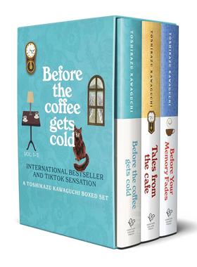 咖啡未冷前三册套装盒装版 川口俊和 英文原版 Before the Coffee Gets Cold 3-Book Box Set