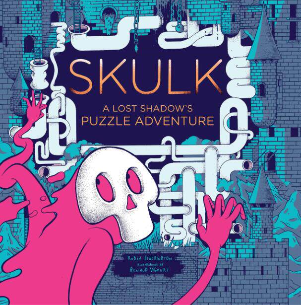 潜伏 英文原版 skulk: a lost shadows puzzle adventure 解密迷宫