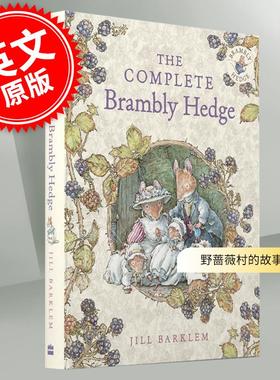 现货 野蔷薇村的故事集 8个故事 英文原版 The Complete Brambly Hedge 巴克莲 亲子阅读 精装