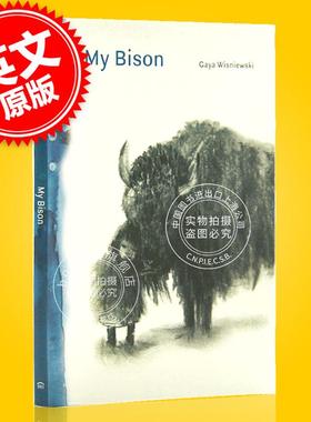 现货 我的野牛 英文原版 儿童精装绘本 My Bison 炭黑水彩画风 温暖治愈 人际关系友情启蒙绘本 Gaya Wisniewski
