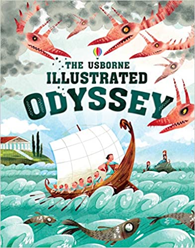 现货 The Usborne Illustrated Odyssey  英文原版 奥德赛故事插画版 儿童故事书 进口童书