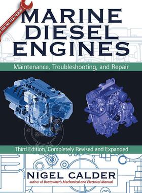 现货 船用柴油发动机：维护、故障排除和维修 英文原版 Marine Diesel Engines: Maintenance, Troubleshooting, and Repair