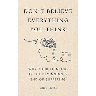 预售 不要轻信自己的想法 Joseph Nguyen 英文原版 Don't Believe Everything You Think