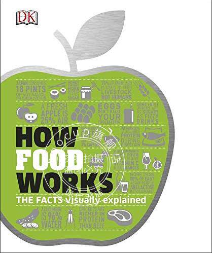 现货 食物是如何运作的 ：可视化图解案 DK人类食物百科 英文原版 How Food Works : The Facts Visually Explained