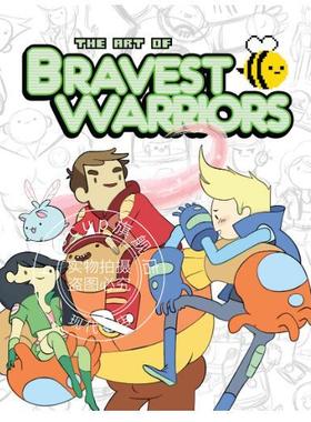 现货 神勇战士 设定集 英文原版 The Art Of Bravest Warriors 黑马出版 精装艺术画册 网络动画剧集