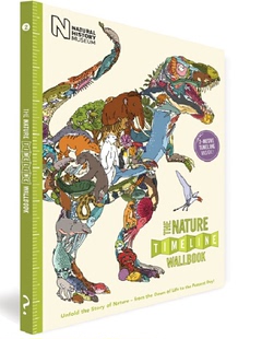 现货 英文原版 时间图谱百科全书：自然通史墙书What On Earth: Wallbook Timeline of Nature