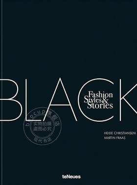 黑皮书：时尚、风格与故事 Martin Fraas 黑色主题造型设计 艺术画册 英文原版 The Black Book: Fashion  Styles & Stories