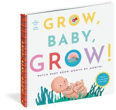 现货 Grow, Baby, Grow!: Watch Baby Grow Month by Month! 英文原版 宝宝在长大 进口儿童故事书 中图