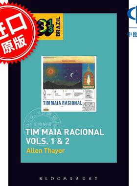 33 1/3：蒂姆?马亚的理性 巴西音乐 英文原版 Tim Maia's Tim Maia Racional Vols. 1 & 2