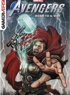 现货 漫威复仇者 游戏角色前瞻漫画 英文原版 Marvel's Avengers: Road to A-Day 索尼PS4游戏 Marvel Comics
