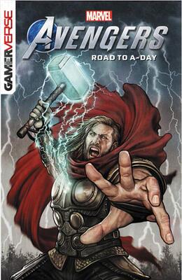 现货 漫威复仇者 游戏角色前瞻漫画 英文原版 Marvel's Avengers: Road to A-Day 索尼PS4游戏 Marvel Comics