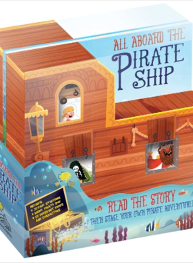 现货 All Aboard the Pirate Ship ( Storybook Gift Set )