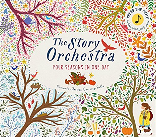 现货 维瓦尔第 四季古典音乐发音绘本儿童故事书 英文原版 The Story Orchestra: Four Seasons in One Day 音乐艺术修养 进口书