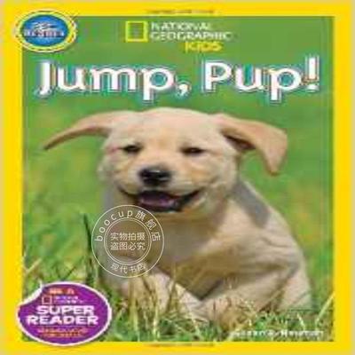 现货 国家地理分级阅读英文原版 National Geographic Readers Pre-Reader: Jump Pup! 少儿科普百科3-6岁