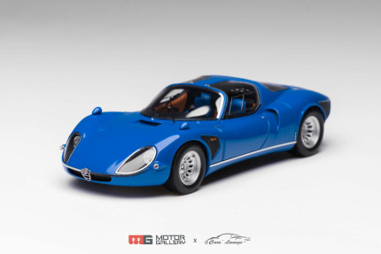 CL车廊1/43阿尔法罗密欧Tipo 33 Stradale合金汽车模型