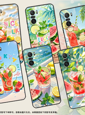 适用小米11XPro手机壳21081111RG硅胶Xiaomi11TPro保护套夏天冰饮13T耐磨23127PN0CC超薄14T小米15防摔