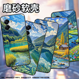 适用OPPOOA57S手机壳4G2022国外PFTM20硅胶0pp0A58x纯黑色CPH2577高级A80/A74/A77防摔5G绿油油田野保护套