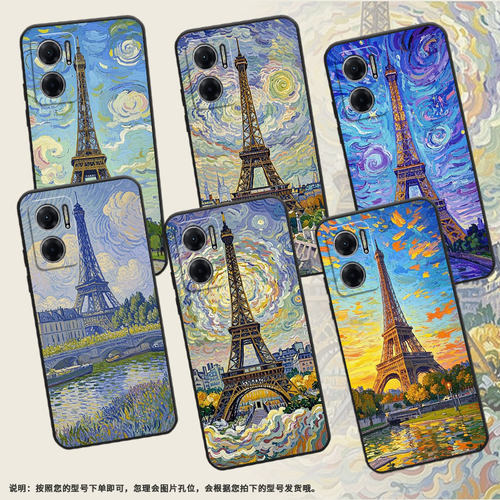 适用红米note10手机壳Note10T防摔M2103K19I软壳油画的风格RedmiNote10Pro高级2201116TG时尚note11R保护套
