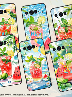 适用小米POCOF1手机壳防摔Xiaomi5x耐磨MCE16全包边小米6硅胶M1804E4A夏天冰饮mix3商务POCOF2Pro保护套